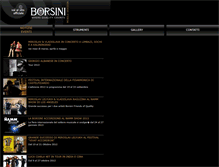 Tablet Screenshot of borsiniaccordions.it